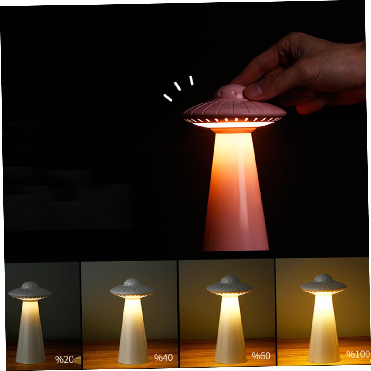 OSALADI -form Nachtlicht Schreibtischlampe Touch Control Dimmbar Für Zuhause
