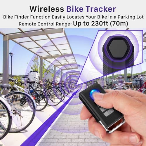 Fosmon 51087HOM-2PACK Anti Theft Bike Alarm thumb #4