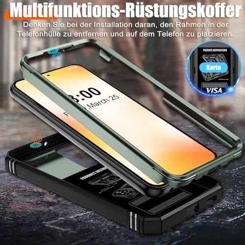 Coque Samsung S25 Plus Giyer avec protection écran et objectif vert - 5
