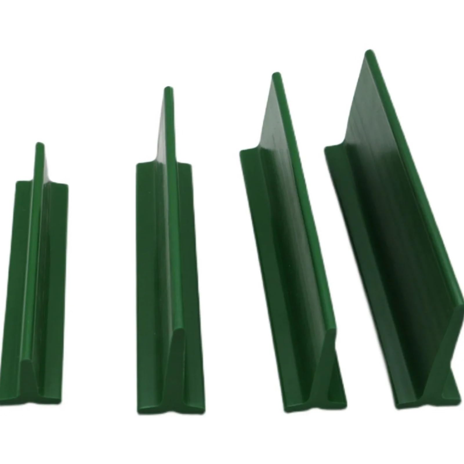 2 meter/stücke T20 H: 20mm Basis breite: 20mm Grüne PVC Förderband Stollen Montage Linie Klettern Band Prallplatte