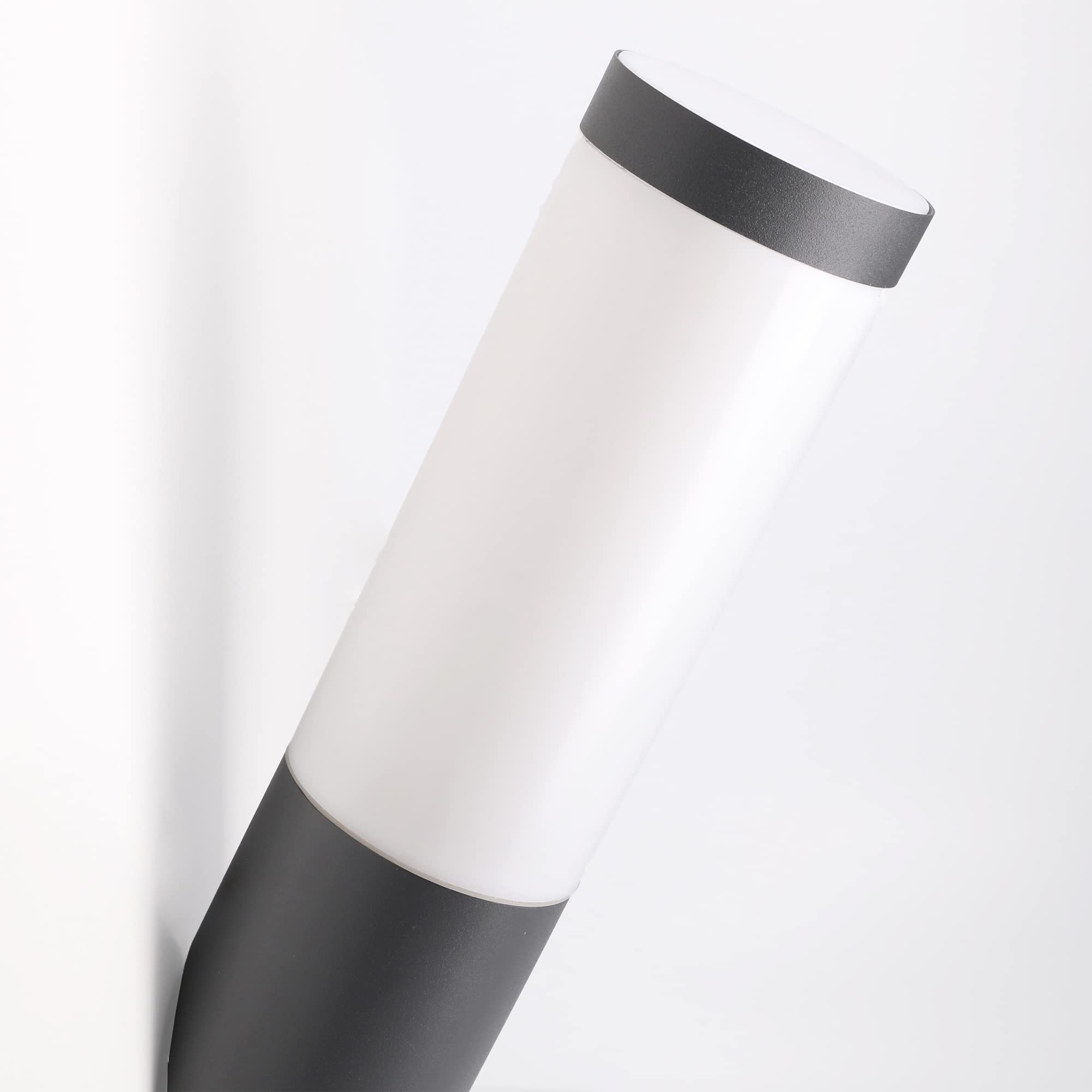 Forlight Applique Da Esterno Stile Giapponese Osaka: Set 2 Pezzi In Acciaio Marrone Ruggine, Luce LED E27, IP23 Per Terrazza E Giardino | Illuminazione Rustica