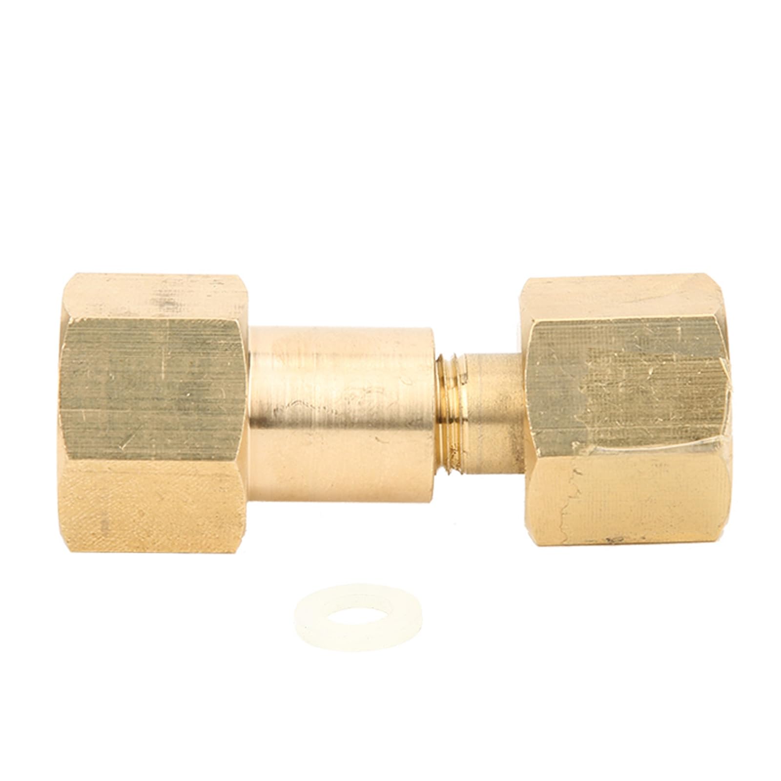Argon Adattatore CGA-320 a CGA-580, 15MPa Adattatore Raccordo in Ottone per Riduttore di CO2 e Bombola Argon, Argon Adattatore del Regolatore