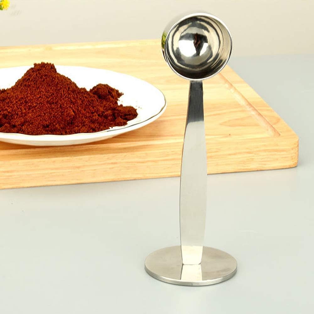 2 in 1 Coffee Scoop and Tamper, Espresso Scoop, Espresso Measure Tamper