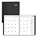 Brownline 2017 DuraFlex Monthly Planner, Black, 8.875 x 7.125" (CB1200V.BLK-17)