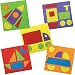 Imagimake Make with Shapes Activity Kit and Puzzle (2 Years +) to Learn Shapes, Sizes and Fine Motor Skills, Vehicle Theme, 8 mm Foam (Multicolor)