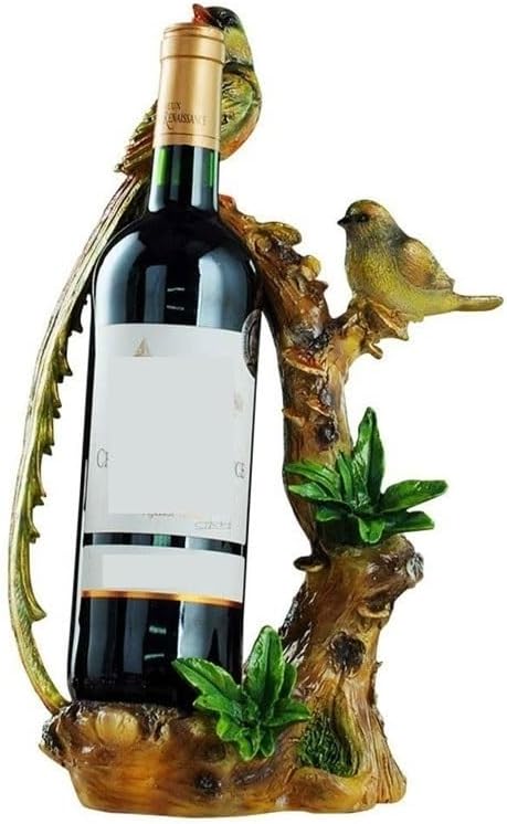 Wine Rack Freestanding Storage Wine Storage Bracket Bird Wine Rack Decoration Kitchen Dining Wine Cabinet Wine Cellar Stackable Wine Rack Wine Storage Shelf