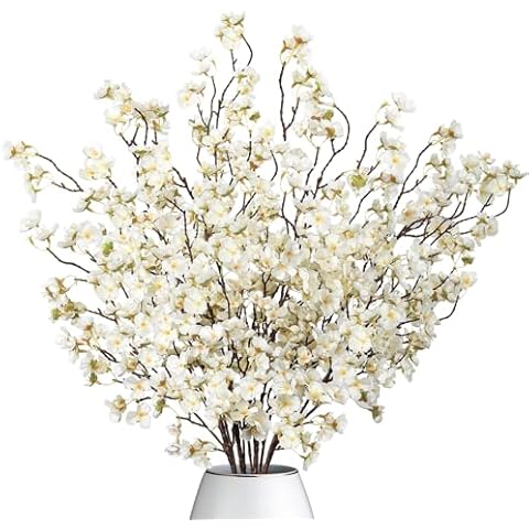 Dremisland 4PCS Artificial Cherry Blossom Branches Cover