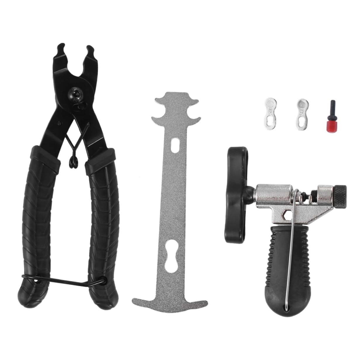 GALPADA Bike Chain Removal Repair Tool Kit Chain Breaker Plier with Wear Indicator Easy to Use Bicycle Tools Compact Design for Storage for Home Repairs Random Color