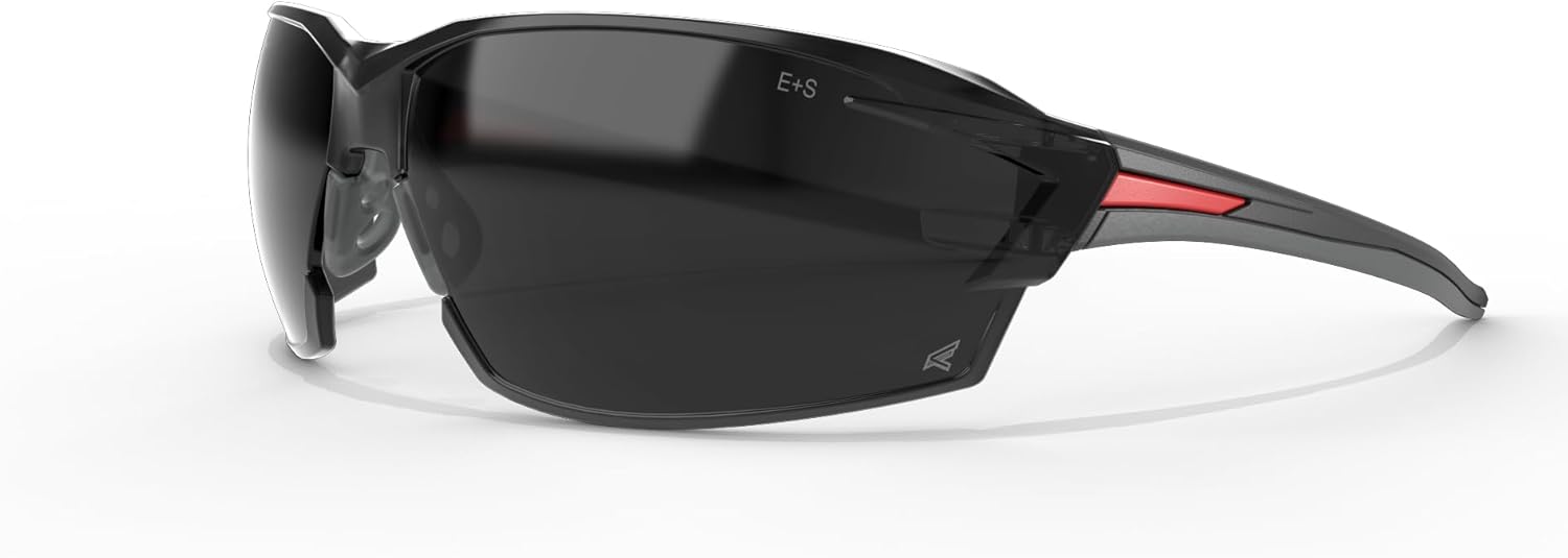 Edge Nevosa Wrap-Around Safety Glasses, Anti-Scratch, Non-Slip, UV 400, Military Grade, ANSI/ISEA & MCEPS Compliant