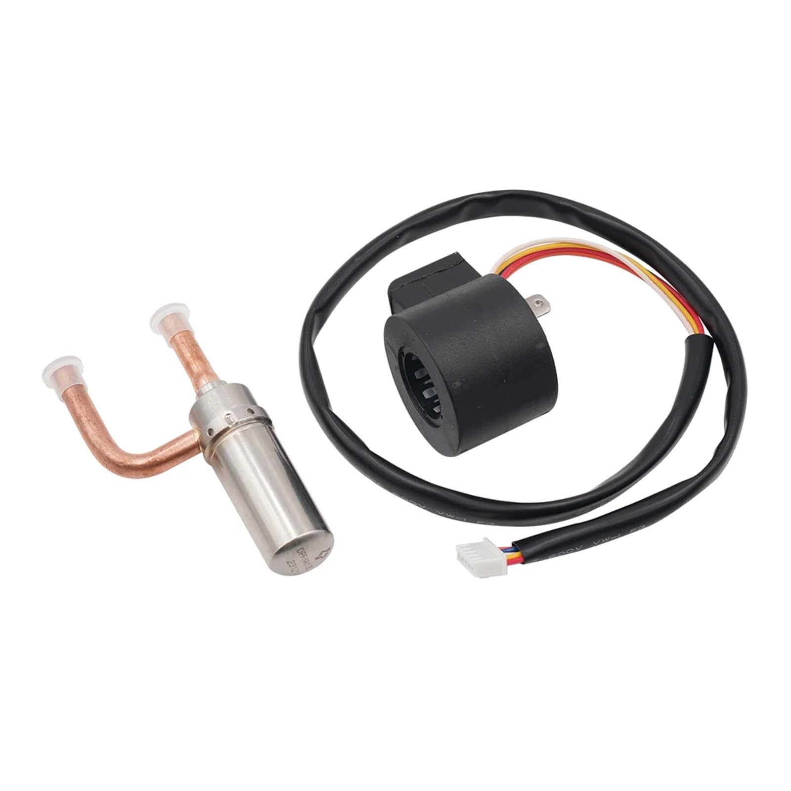 HWEIH DPF Series1.3-4.5 DC12V 5 Cables Válvula de Control de presión de acción Directa Componentes de Aire Acondicionado Válvula de expansión electrónica(DPF(AA) 1.3)