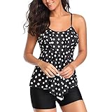 KYLEON Swimsuits for Women Plus Size 2 Piece Bathing Suits Paisley Print Top Bottom Bikini Set...