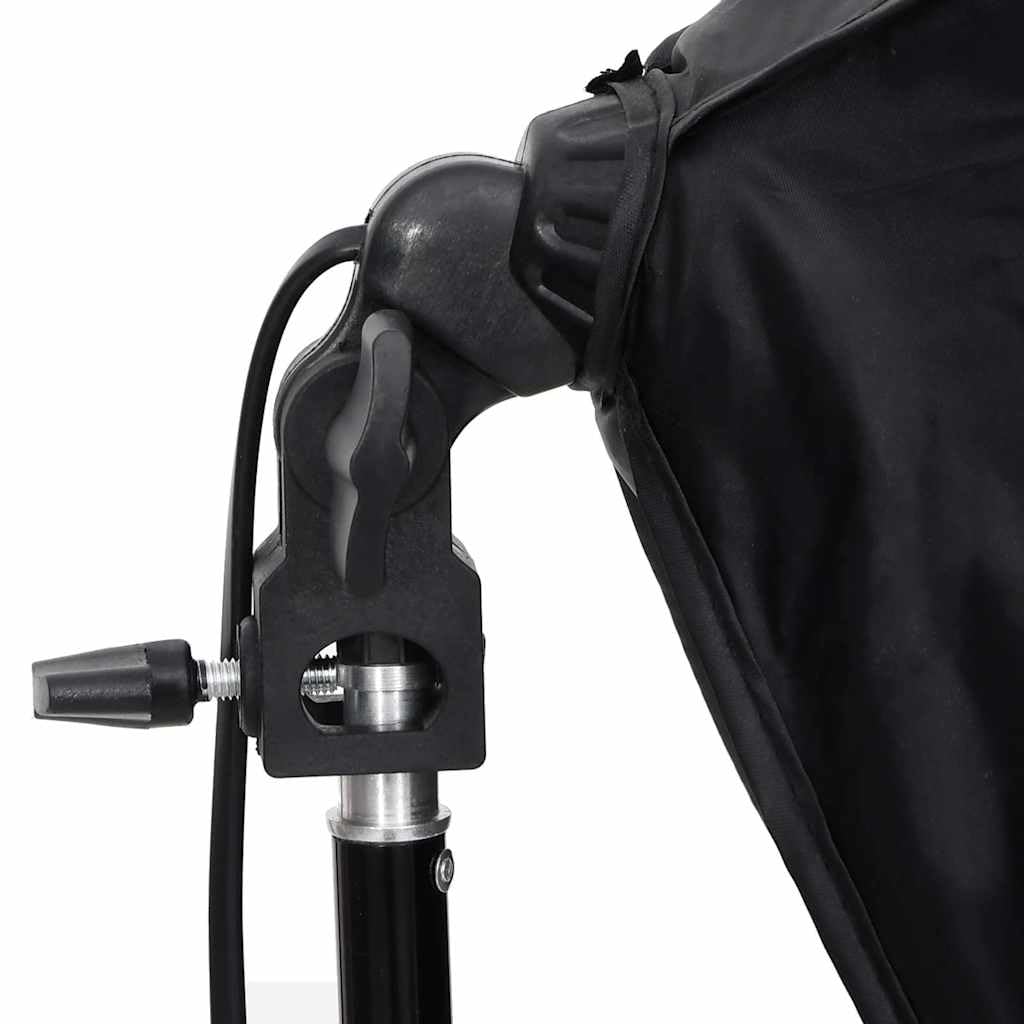 vidaXL Lampe de Studio Professionnelle Equipement de Photographie Système de Fond Prise de Photos Analogique de Produits Intérieur 60x40 cm