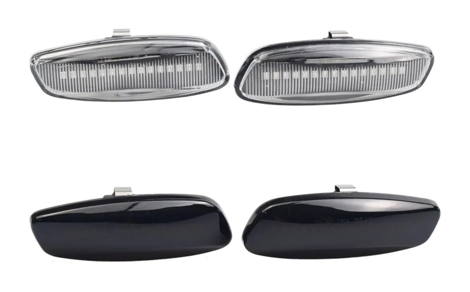 Signal Indicateurs lumières Pour Citroën C4 C3 C5 DS3 DS4 2 Pièces Feux Position Latéraux Dynamiques Clignotants Séquentiels LED(2PIECES Dynamic Crystal)