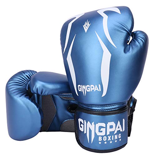 GINGPAI Pro Boxing Gloves for Men & Women, Boxing Training Gloves, Kickboxing Sparring Gloves, Heavy Bag Gloves for Boxing, Muay Thai, MMA Gloves