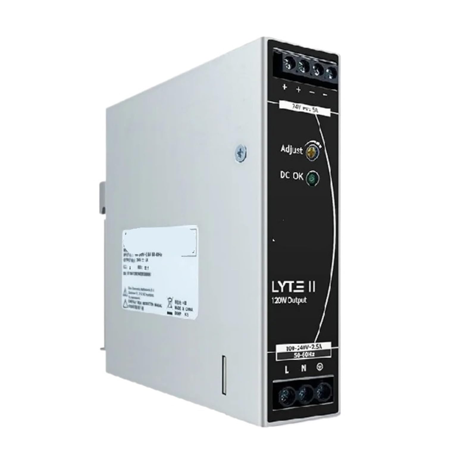 KSZHZYMGX DRL-24V120W1ENA Switching Power Supply 24V 5A 120W DC Power Supply
