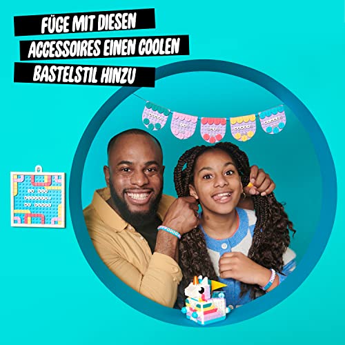 LEGO 41962 DOTS Einhorn Familienkreativset, Spielzeug Bastelset mit Schmuckkästchen, 2X Armband, Message Board und Party… – Bild 5