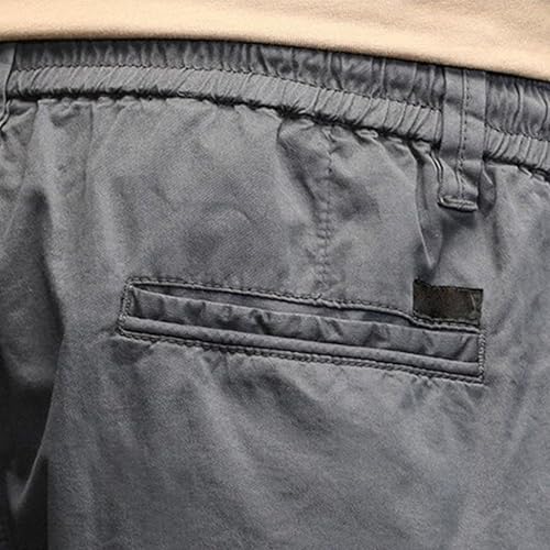 Short cargo clásico para hombre con bolsillos miniatura 5