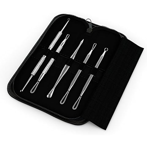 Equinox International Blackhead and Blemish Remover Kit - Equinox Acne Treatment - 5 Professional Surgical Extractor Instruments - Easily Cure Pimples, Blackheads, Comedones, Acne Cover