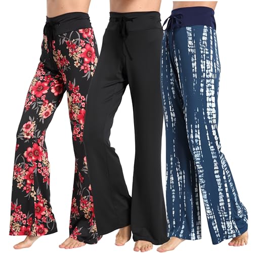 Image of CYZ Womens Casual Stretch Cotton Pajama Pants Simple Lounge Pants