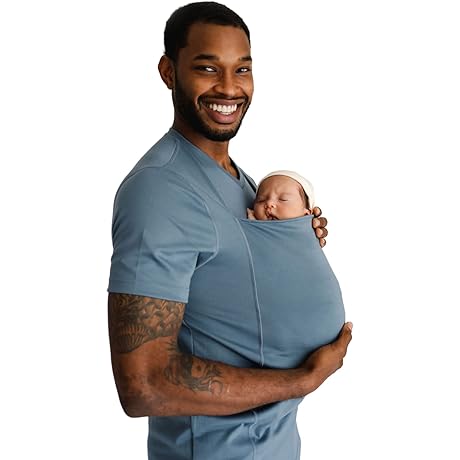 Lalabu Dad Shirt Baby Carrier | The Original Dad Baby Carrier Shirt...
