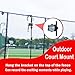 Gloperti Tennis & Pickleball Fence Phone Mount, Gamechanger Phone Camera Fence Mount Holder Practice Equipment,Phone Camera Holder Accessories to Record Stream and Relive Your Baseball Tennis Matches