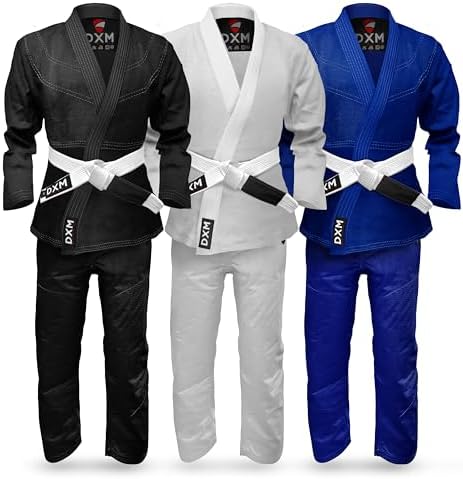 DXM SPORTS Bjj Gi for Men - Brazilian Jiu Jitsu Gi - Tecido Pré-e...