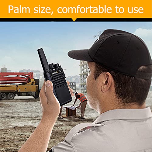 Retevis Rt68 Walkie Talkies For Adults, 2 Way Radios Long Range, Hands Free, 1200Mah Battery, Portable Walkie Talkie Rechargeable With Usb Charging Base, For Hunting Road Trip Hiking Family (4 Pack) #TOP4