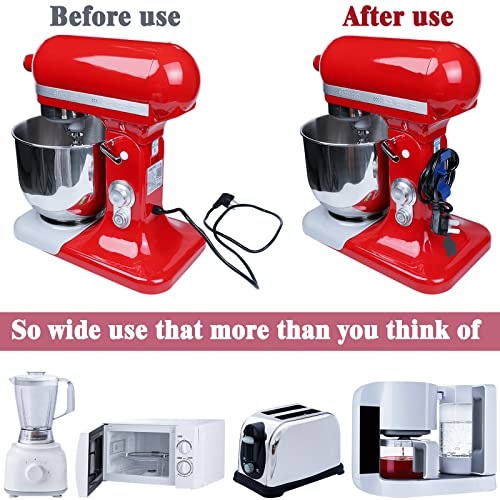 Azlnrmu 21Pcs Cord Organizer For Appliances, 7Color Kitchen Appliances Wrapper With 42 Double-Sided Adhesive Tape，Sticky And Sturdy Wire Stick On Mixer Air Fryers, Coffee Maker Blender #TOP7