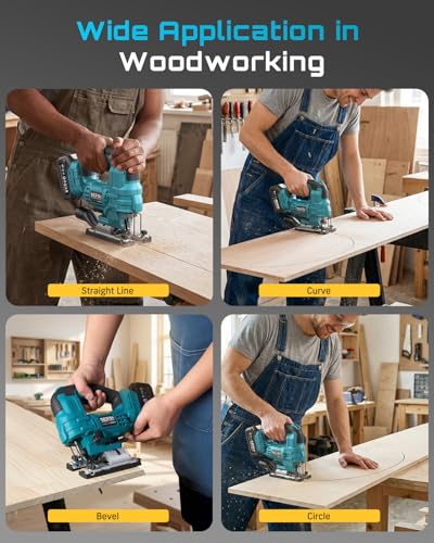 SEESII Brushless Cordless Jigsaw