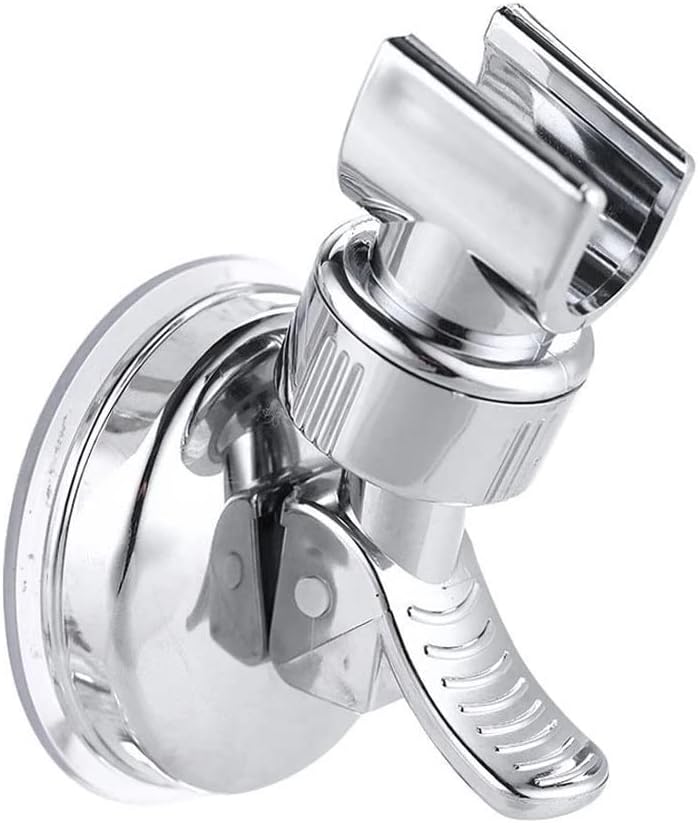 Bathroom Strong Vacuum Suction Cup Wall Mount Holder Adjustable Hand Shower Bracket Accessory