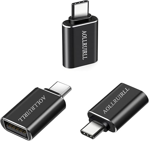 Miniatura 7 de Paquete de 6 Adaptador USB C a USB (paquete de 3) y adaptador USB a USB C (paquete de 3) carcasa de aluminio Transferencia de datos SuperSpeed y