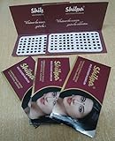 Shilpa Vive Sticker Kumkum - Black Size 7 (Pack of 5) - Dermatologically Tested