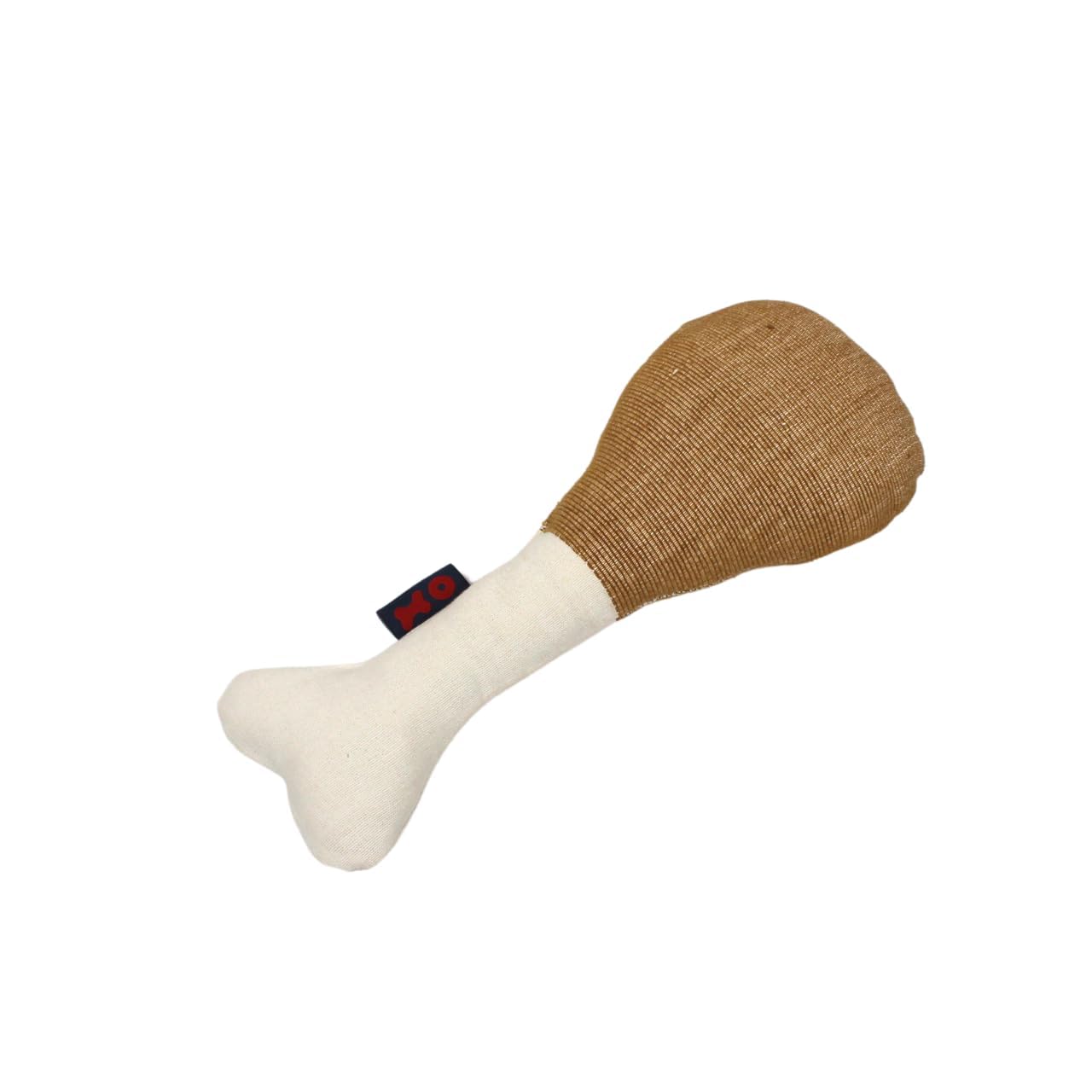 Juguete para mascotas con patas de pollo para perro, juguete masticable para cachorros, juguete de dentición para cachorros, juguete de algodón lavable, juguete para perros pequeños a