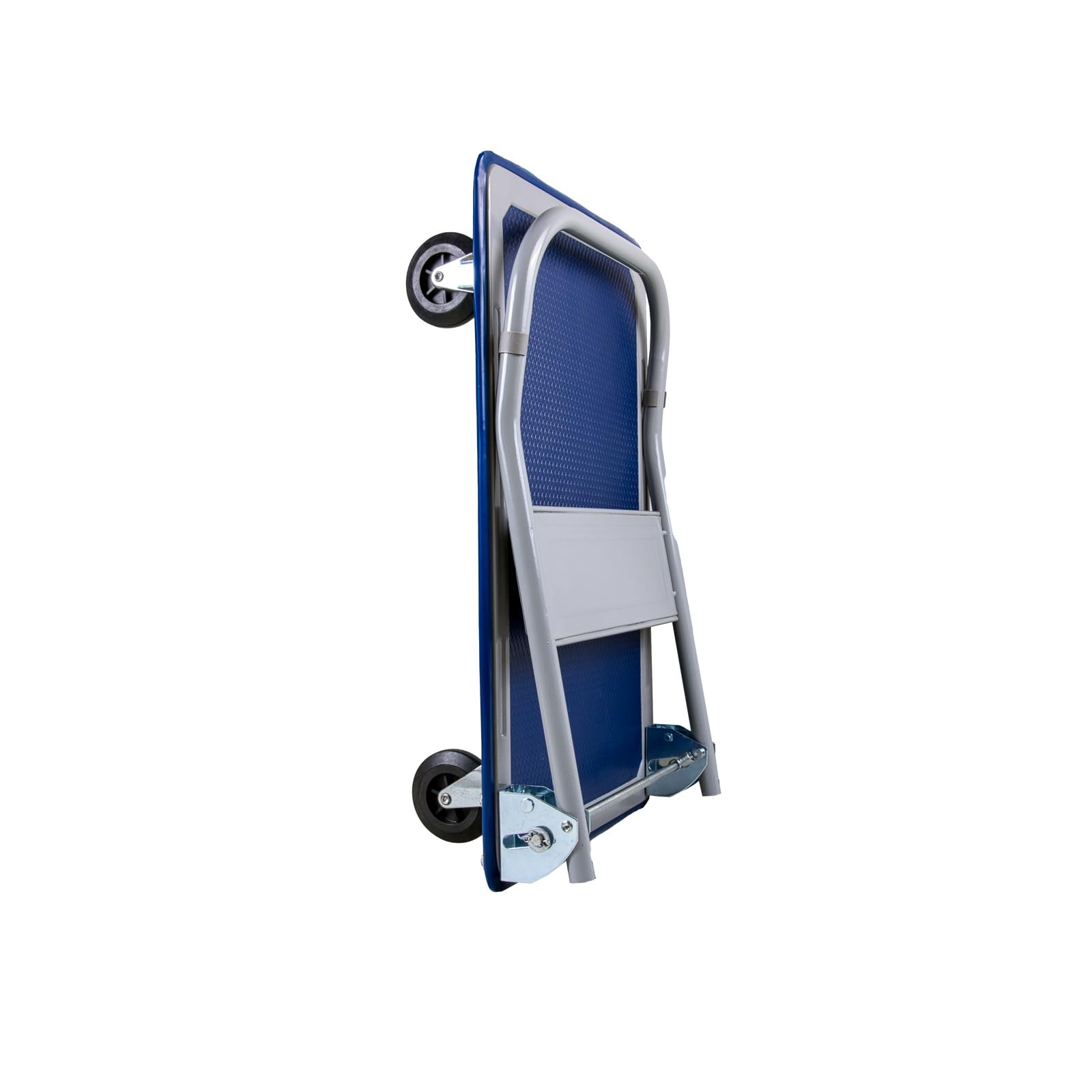 Plattformwagen klappbar mit 150 kg Tragkraft | Transportwagen Plattenwagen | Gummibereifung Anti-Rutschbeschichtung Lenkrollen gummierte Kanten | Transporthilfe für Umzug