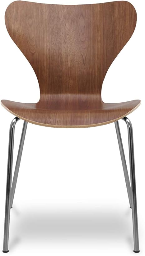 Amazon Ottostyle Jp 北欧家具の代名詞 プライウッドダイニングチェア ウォールナット デザイナーズ アルネ ヤコブセンデザイン ダイニングチェア オンライン通販