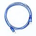 DTECH 10ft USB 2.0 Cable A Male to B Male High Speed USB Printer KVM Data Wire in Blue 10 Feet