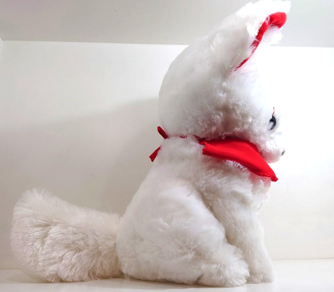 Amazon.co.jp: ちょコンとキツネ 白キツネ（伏見稲荷）BIG : おもちゃ