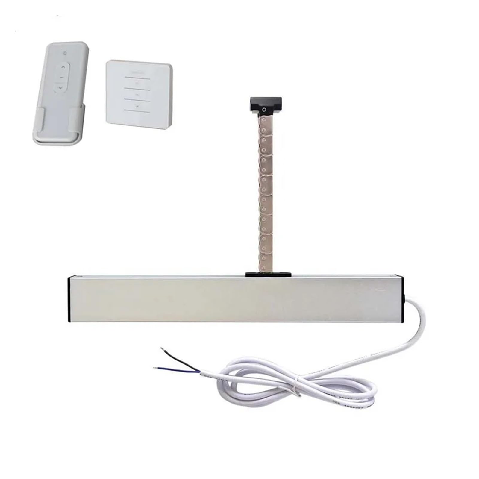 Safety Remote Control Switch For Shutter Opener Electric Automatic Chain Actuator Stroke 300mm 400mm 24VDC(Kit 8)