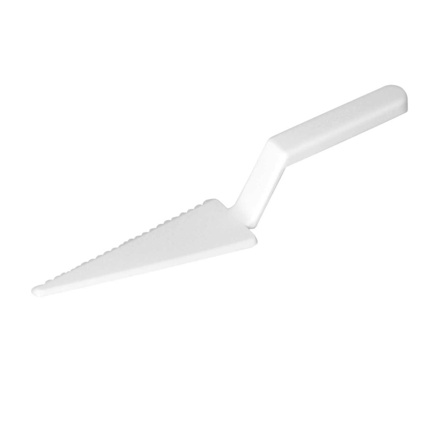 Party Essentials NPC04 High Quality Plastic Pie Cutter, White (Case of 50)