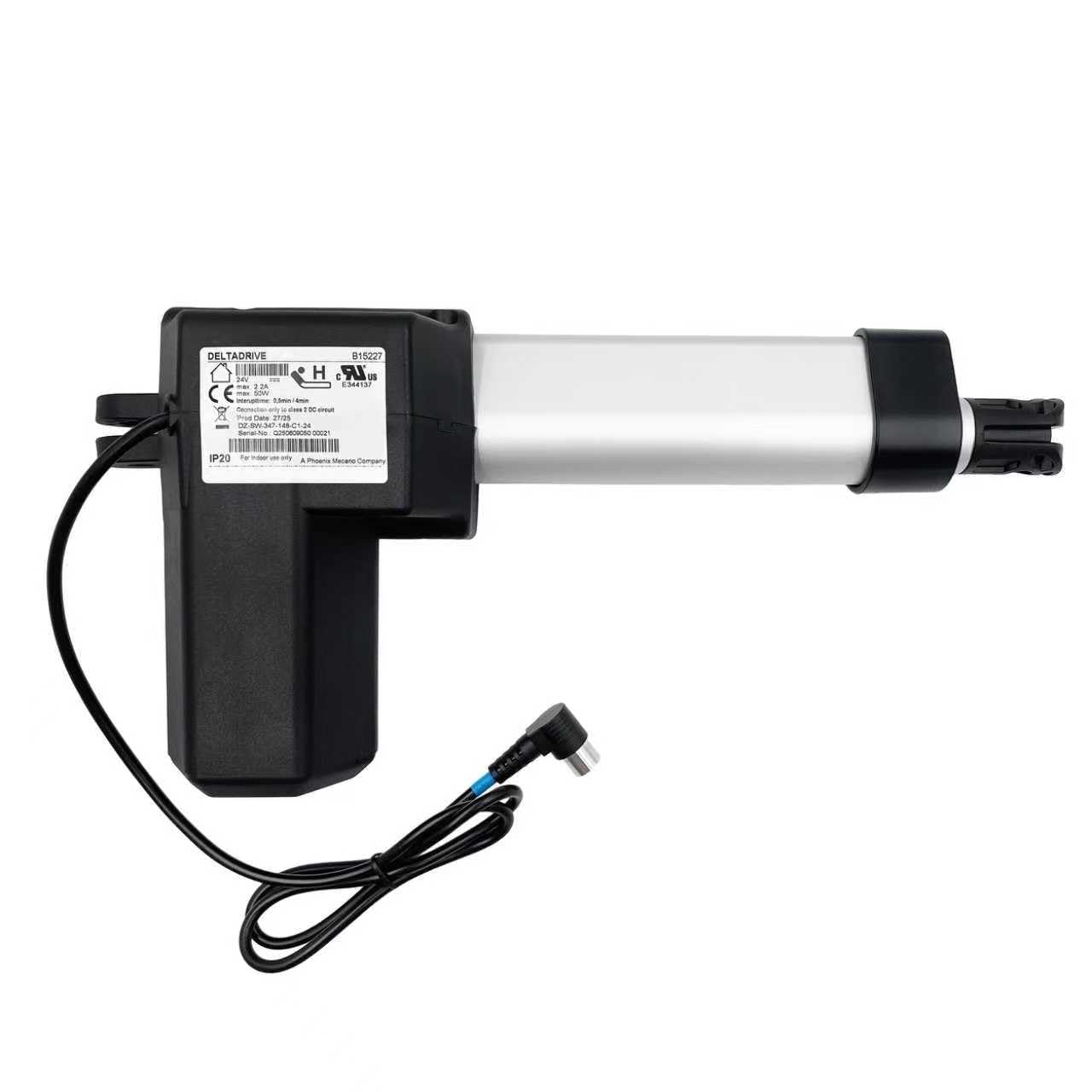 Deltadrive Motor Model B15227 24V Linear Actuator for Electric Sofa Power Recliner Lift Chair Parts Replacement