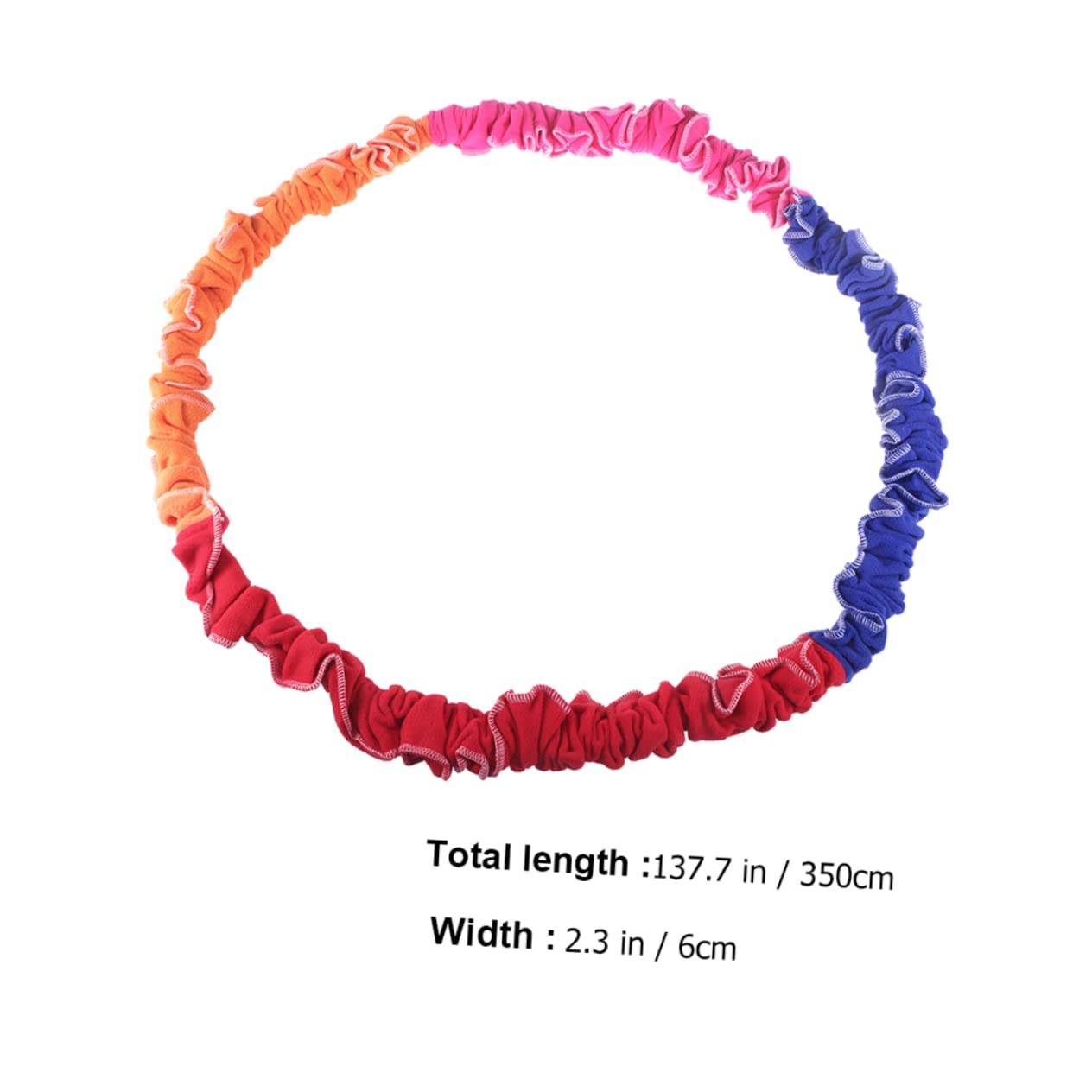 BIUDECO 1Pc Elastic Pull Rope for Four Direction Running Band for Outdoor Games Team Building and School Activities Durable Stretchy Coordination Tool