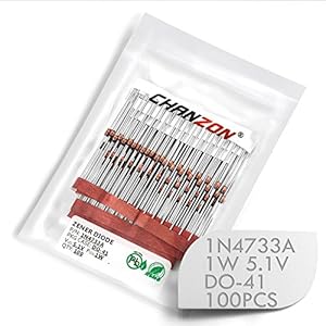 Chanzon 1N4733A Zenerdiode 100 Stück