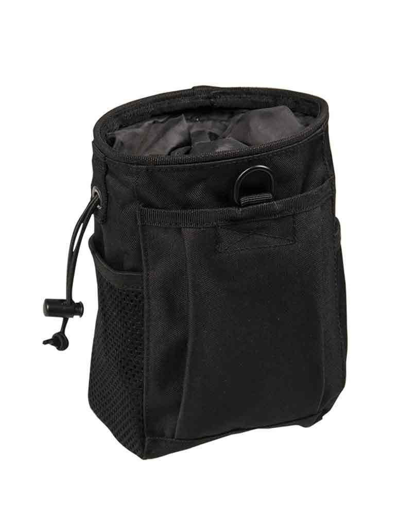 Mil-Tec Empty Shell Pouch Molle, Black, 14 x 7 x 20.5 cm
