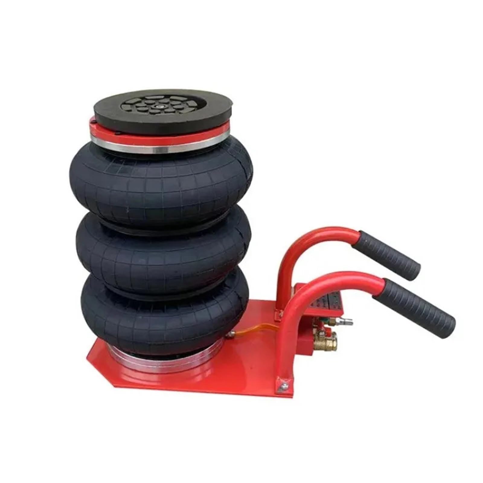 Podnośnik hydrauliczny, Podnośnik pneumatyczny Quick Lift 3T Naprawa samochodów Podnośniki pneumatyczne samochodowe Trzy balony Ręczny podnośnik o wysokości 400 mm