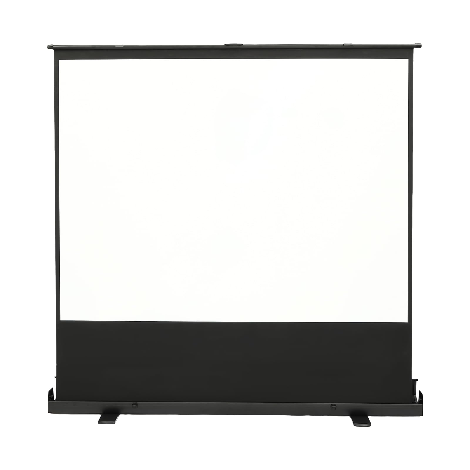 Schermo per proiettore con treppiede, 203 cm, estensibile, portatile, 4:3, con gambe di supporto a forma di X e sistema di molle a gas, per esterni, campeggio, home theatre