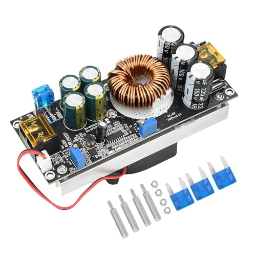 Amazon.co.jp: Aideepen dc-dc 昇圧コンバータ 1800W 40A DC 14-85V