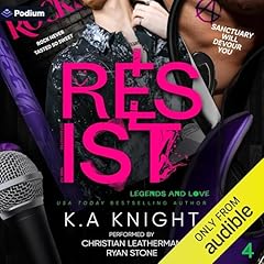 Resist Audiolibro Por K.A. Knight arte de portada
