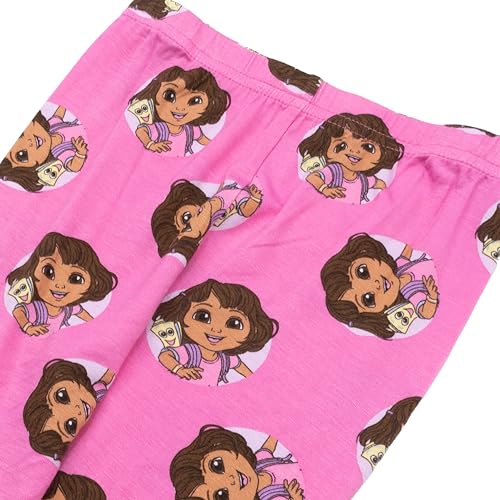 Nickelodeon Girls' 2-Piece Snug-fit Viscose Pajama Set, Soft & Cute for Kids3