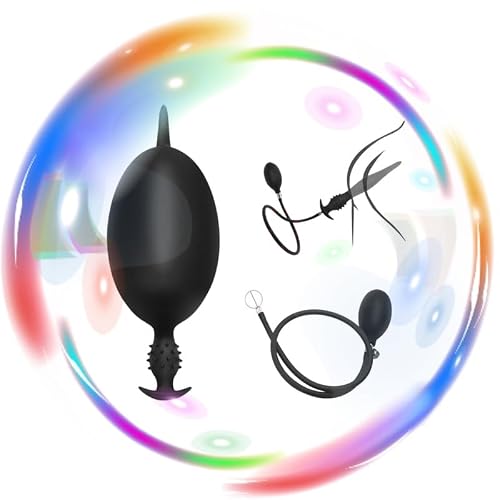 Trainer Gonflable Noir Ovale De Hanche Avec Pompe De Gonflage Noire, Base CourbéE à Pics -K+21