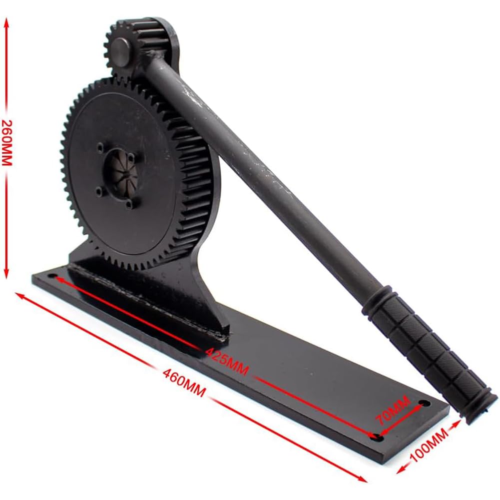 Máquina de prensado manual de engranajes para prensado de manguera, herramienta de prensado de tubos de 8-50 mm de diámetro exterior con mango extendido